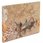 Large Triptych Abstract Art Print On Gallery Wrap..
